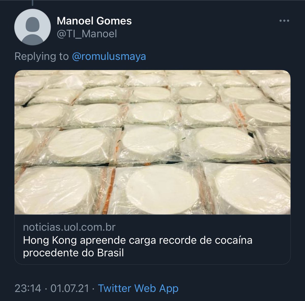 romulusmaya's tweet photo. Cocaína vinda do BR apreendida em Hong Kong. Distribuidor do PCC p Ásia é o Clã Abergil, israelense.
Quem acha q Deep State entrega fácil controle sobre Porto de Santos + rota amazônica?
Risco: como nos contou @ejvior_, Peronismo NACIONALIZOU operação da navegação no Rio Paraná. https://t.co/gzpPS2s1nd