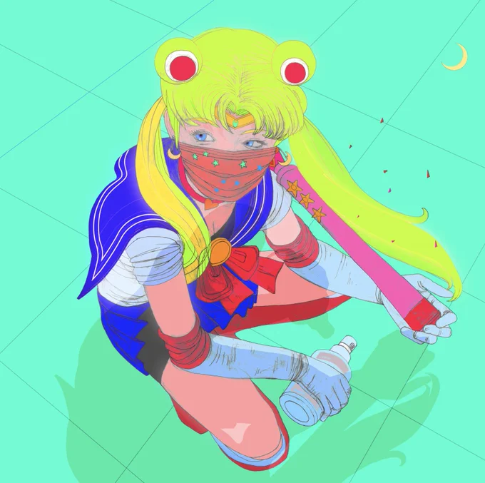 月にかわって 