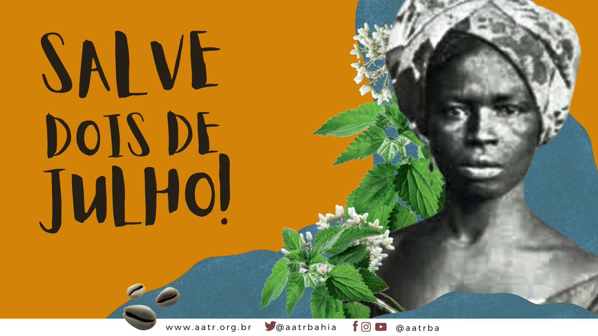 aatrbahia's tweet photo. ✊🏿🏹🚩 O #2deJulho rememora o quanto somos forjados na luta e na disposição para mover estruturas. Trazemos a memória de #MariaFelipa, marisqueira, pescadora e uma das heroínas da nossa independência, que liderou levantes vitoriosos contra a dominação portuguesa. https://t.co/RcquhaaAk5