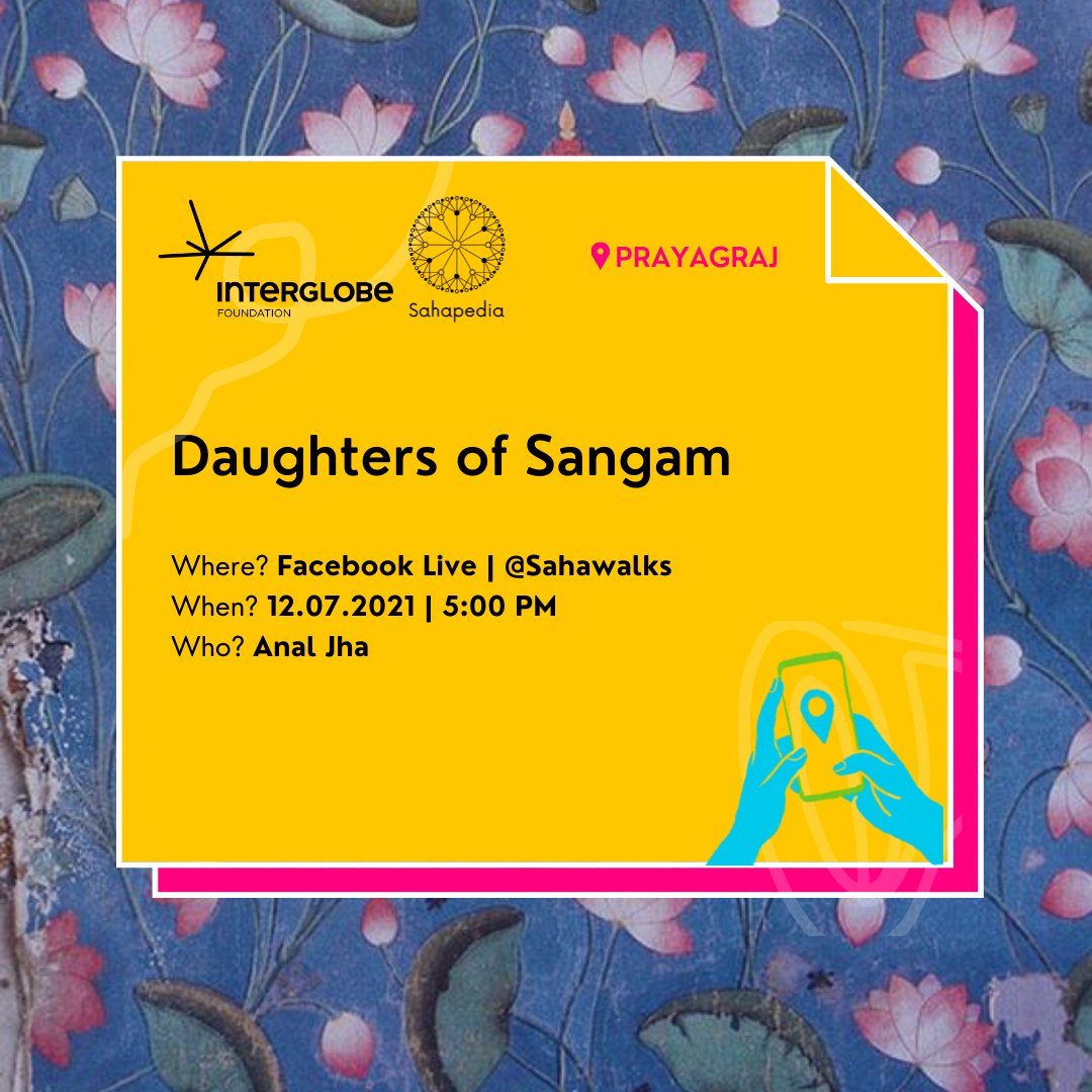 Sahapedia's tweet photo. #MyCityMyHeritage Explore Prayagraj’s role in the trajectory of the #Indian #Feminist movement on 12th July. The #digitalwalk, led by Anal Jha, will take us through the mausoleum of #ManBai in #KhusrauBagh & stories of #womenpoets & #musicians! Register now! @InterGlobe_IGE https://t.co/z0r8cOuzEv