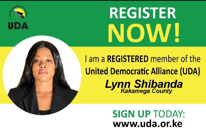 lynnshibanda's tweet photo. Register now
https://t.co/e9G9FlahX2

#kazinikazi #thechangeyouseek  #udaparty  #kenya  #Kakamega #lurambi  #lynnshibanda #hustlernation @HustlerNation_2 https://t.co/f2MJuQXsK7