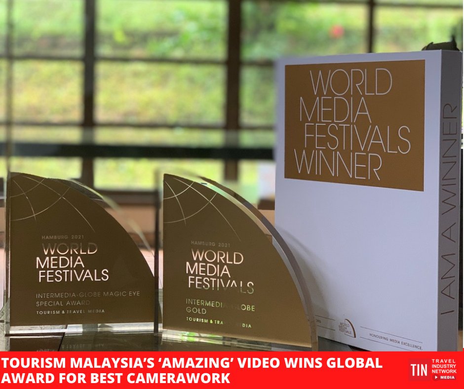 Good News: A collaborated production between Tourism Malaysia,  SHARP, and Chilli Pepper Films has won The Special Award for Best Camerawork at the 21st WorldMediaFestivals, under the Tourism & Travel Media Awards category.

rfr.bz/t2k4wzc

#tourismmalaysia #tinnews