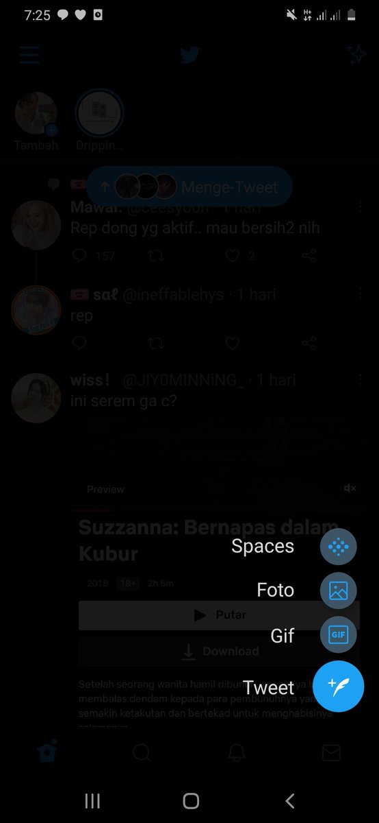 Winterismyne's tweet photo. Loh disini kok bisa space ya? Padahal gembokan dan followers cuma 100an 🤔 https://t.co/p99Uk2Qe3j