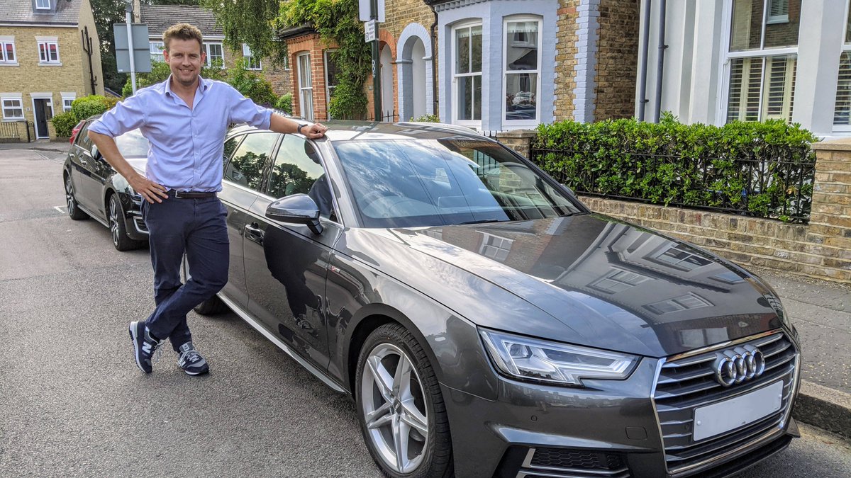 AttonoVehicles's tweet photo. A lovely Audi A4 delivered this week to 
@DrSergot, and he didn't have to do anything but tell us what he wanted. If you'd like an expert to buy your next car for you absolutely free, let us know. Happy motoring, sir! #easywiththerighthelp https://t.co/qktry970oa