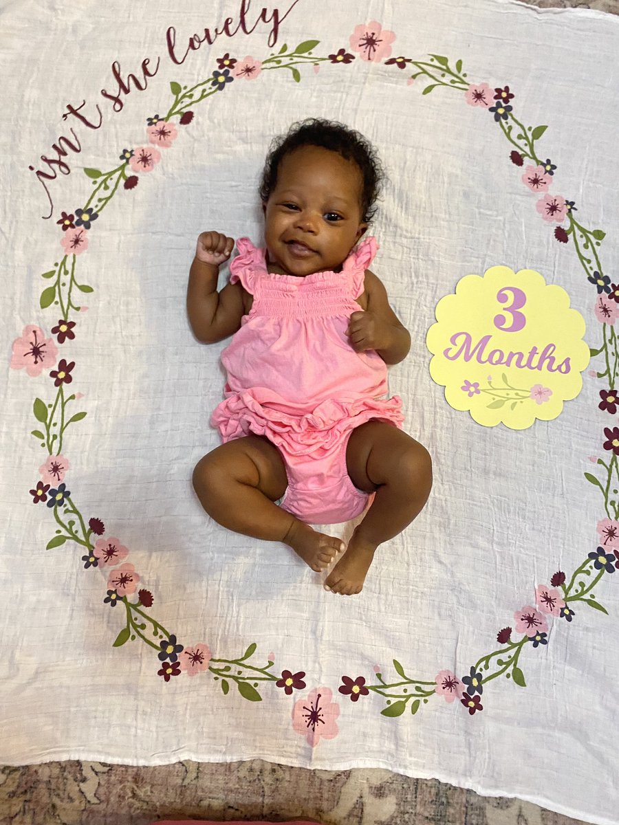 _jamesjjohnson's tweet photo. You see the smirk 😏
Jayla Johnson turned 3 months old today!
How can a father be so lucky.
#PrincessJayla #JaylaParents #GirlDad #GirlDadGang #TrueBlessing #YouSeeTheSmirk https://t.co/yvrIa5SLcq