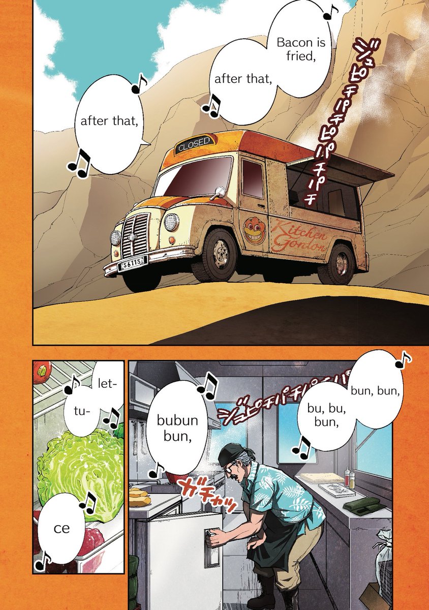 #CrazyFoodTruck  #1 English version has been released. 
You can read it on this Comic Bunch Web. 
It's free!Get crazy now!
↓↓↓
https://t.co/dmTJnrbvyc 