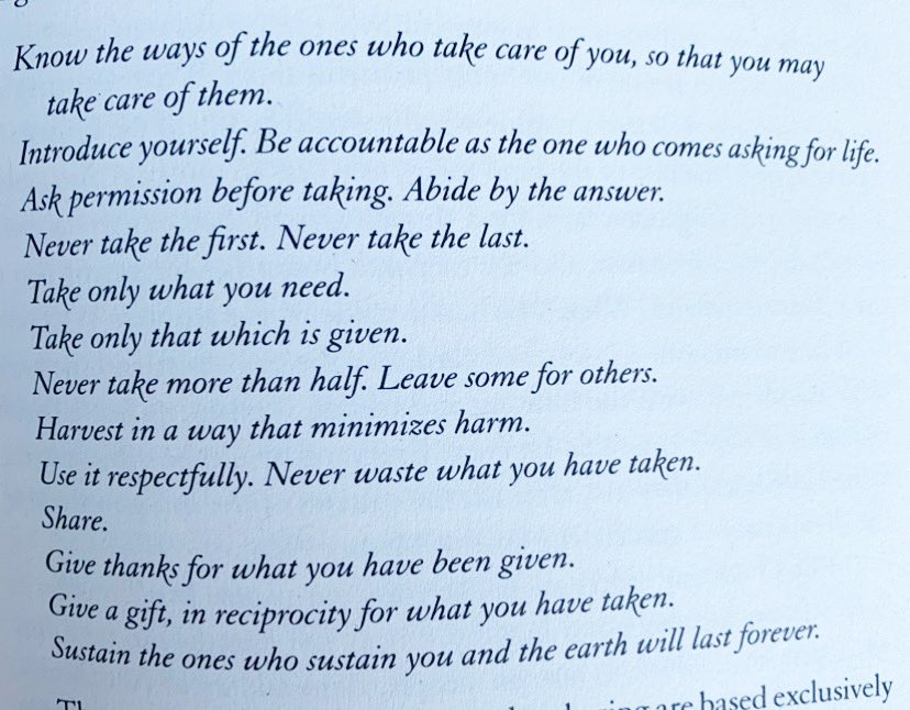 acampbell_rog's tweet image. Honorable Harvest #braidingsweetgrass #CISReads #cohort21