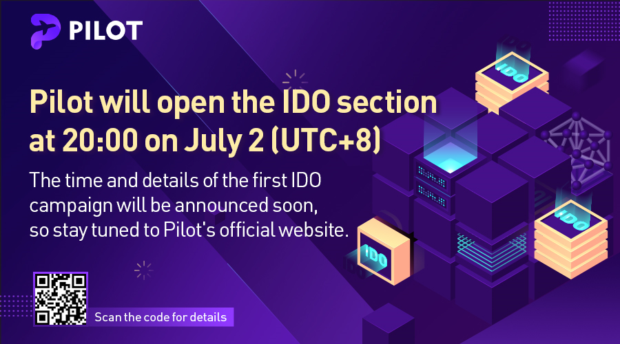 Pilotprotocol's tweet photo. Pilot will launch the IDO section very soon! Please stay tuned to Pilot's official website and TG.
Join TG: https://t.co/yothe6jcRN
@HECO_Chain

#HECO_Chain #DeFi https://t.co/EQxzB7QFSX