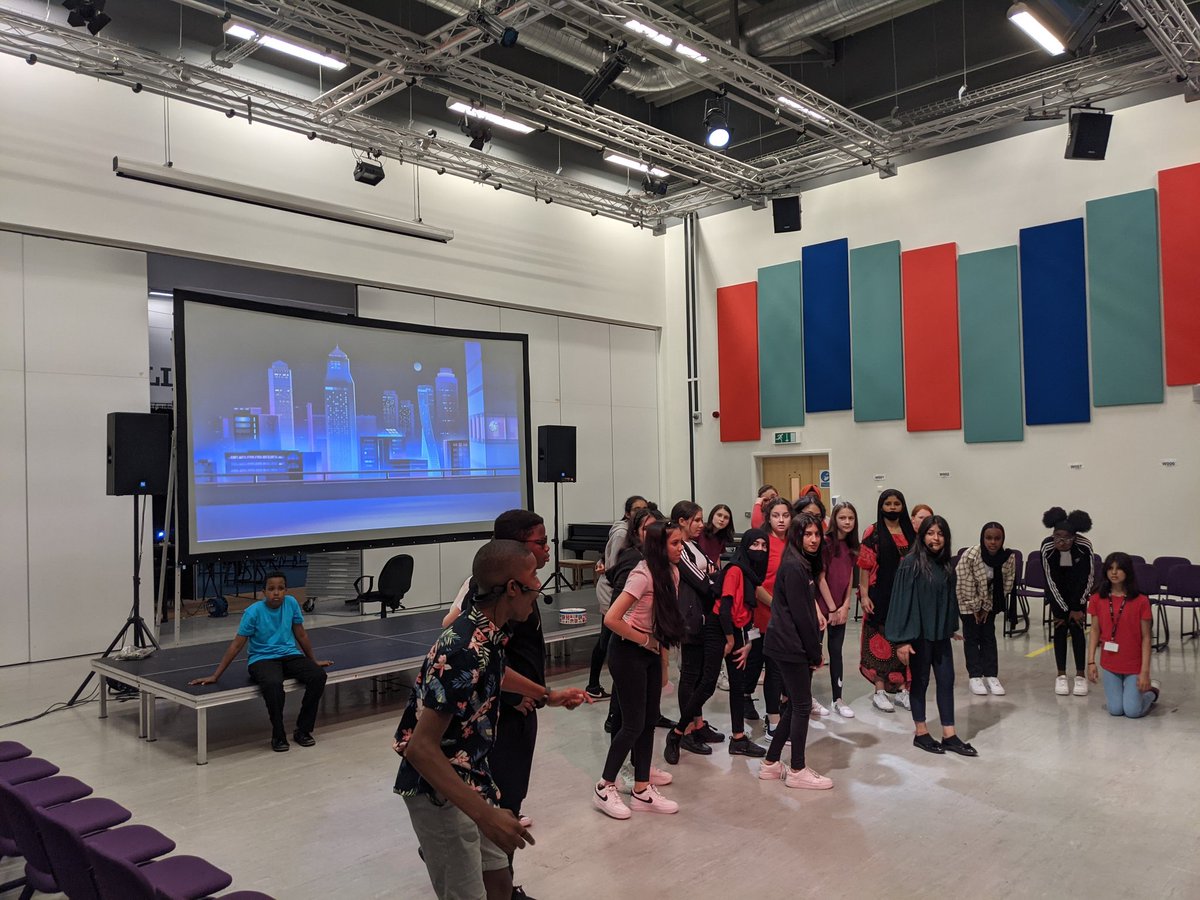listermusicdept's tweet photo. RAPunzel the Panto- last minute rehearsals... Our first live event for so so long and we are so proud of our students! Can't wait to show the audience at 3.30! https://t.co/FRNNGHTZiJ