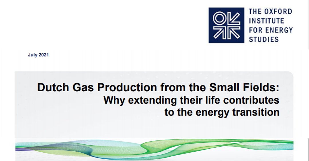 The carbon footprint associated with the supply from the small gas fields in the Netherlands is low by international standards and much lower than all sources of imported gas except Norway. Read more in our new OIES Energy Comment by Marshall Hall: oxfordenergy.org/wpcms/wp-conte…