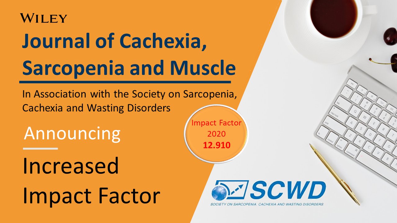 Journal of Cachexia, Sarcopenia and Muscle على X: &ldquo;2020 Impact 