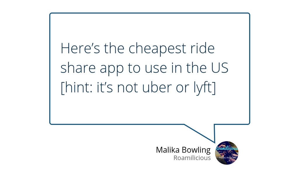 Drop off and pick up is not in front of your location with this new ride sharing app, but it is definitely cheap! 

Read more 👉 lttr.ai/iovK

#Travel #Rideshare #RideSharingApps