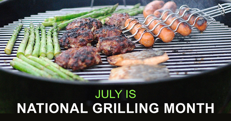 Summer and grilling go hand-in-hand. Cooking outdoors saves energy, too!