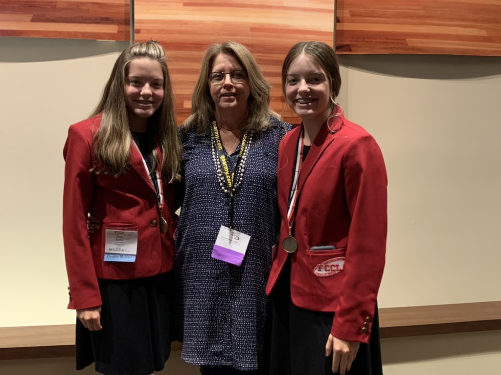 It’s the end of a chapter in my life that’s spanned 41 plus years as an FCS teacher and FCCLA advisor. What a great finale with HNLC in Nashville. I love these students &amp; advisors. They will continue to do great things for our school and  community.  Thanks Tricia C. &amp; Taylor P.