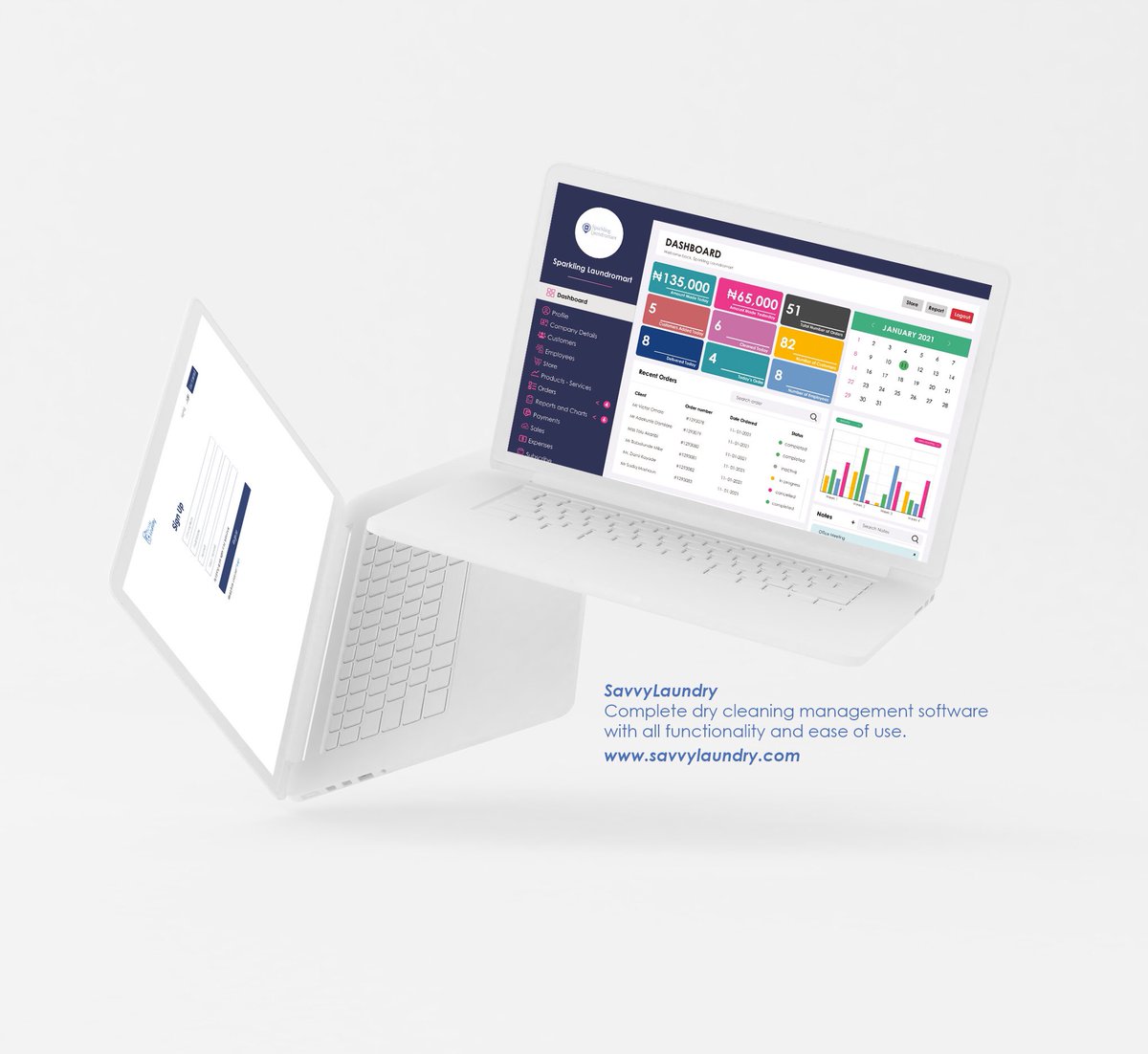 teamtechsavvy's tweet photo. For our first In-House Product, we created an intuitive dashboard equipped to give you up to date report on the most recent order created and the deadline for you to know when to deliver your order.

1/3 https://t.co/VSY8hsXqqN