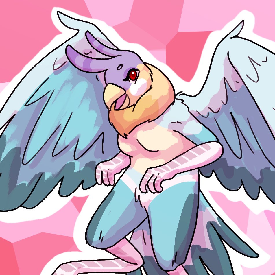 risuui_arts's tweet photo. ayyy heres my first #artfight2021 attack of the season!! character isnt mine, its Venus belonging to @BERRYB0VINE 
---
#artfight #arttwt #anthro #avian #furry https://t.co/4DPhLnI3CL
