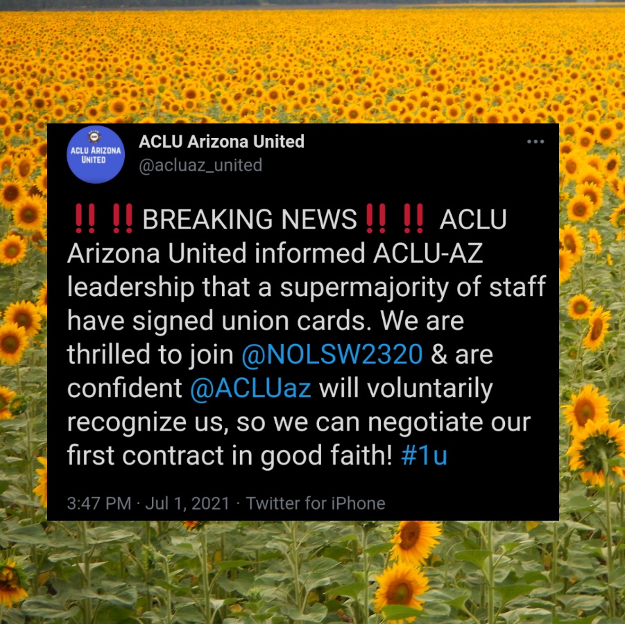 ACLU Arizona United (@acluaz_united) | Twitter