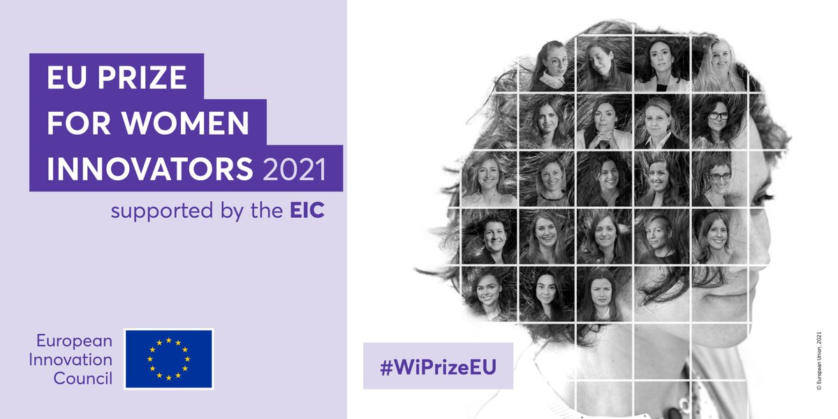 A record 2️⃣6️⃣4️⃣ talented #innovators from across 🇪🇺 and associated countries have applied for the EU Prize for Women Innovators 👩‍💼🏆 in 2021! 

The winners will be announced at the #EICSummit21 in November. Stay tuned for updates 👀

👉 europa.eu/!NCfKWt

#WiPrizeEU