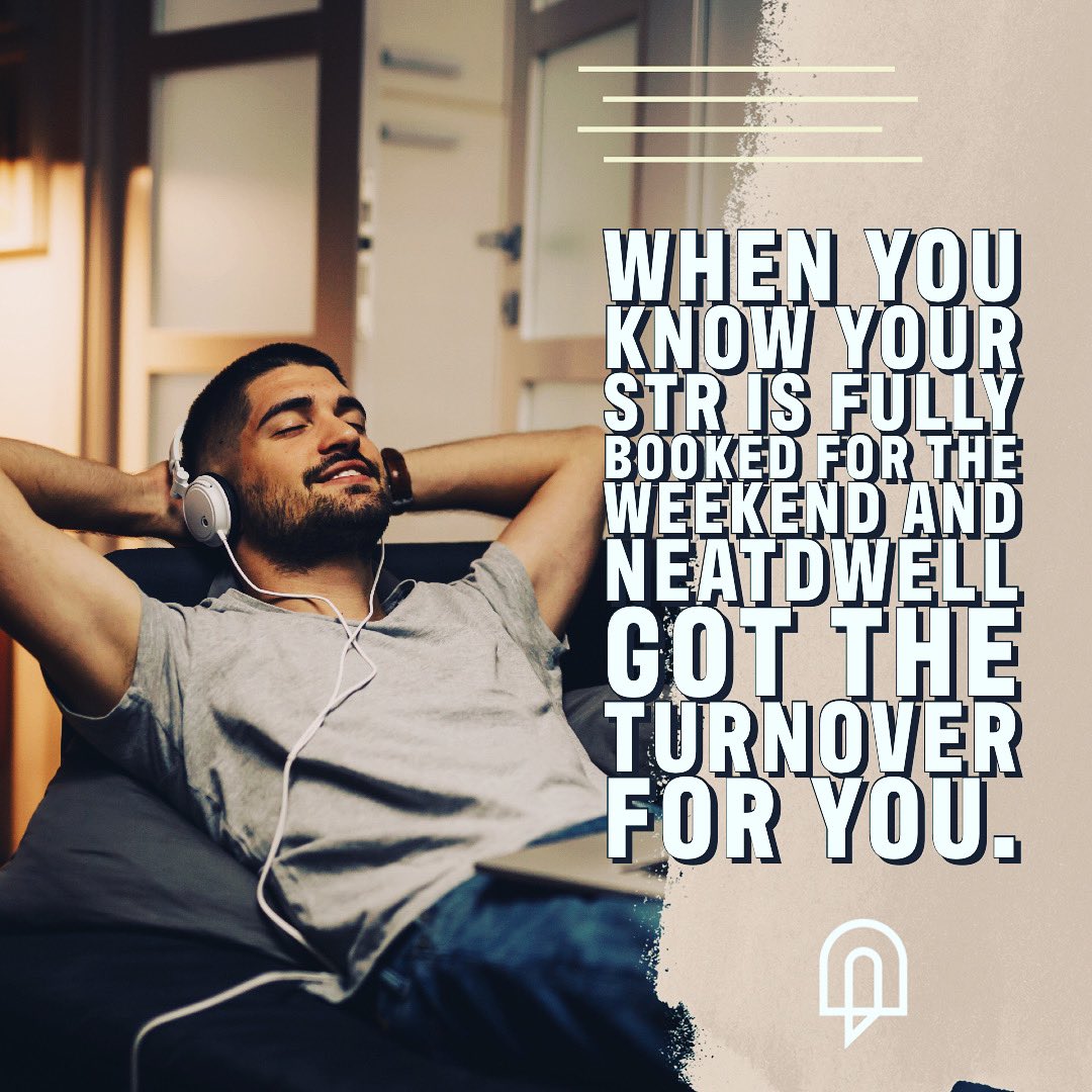 neatdwell's tweet photo. Hello Hosts and investors, how are feeling going into this weekend?
.
.
#airbnb #travel #vacation #vrbo #airbnbhost #vacationrental #airbnbexperience #realestate #airbnbsuperhost #superhost #strinvestor #shorttermrental #shorttermrentals #realestateinvestor #realestateinvesting https://t.co/SGqAZ5Kvj3