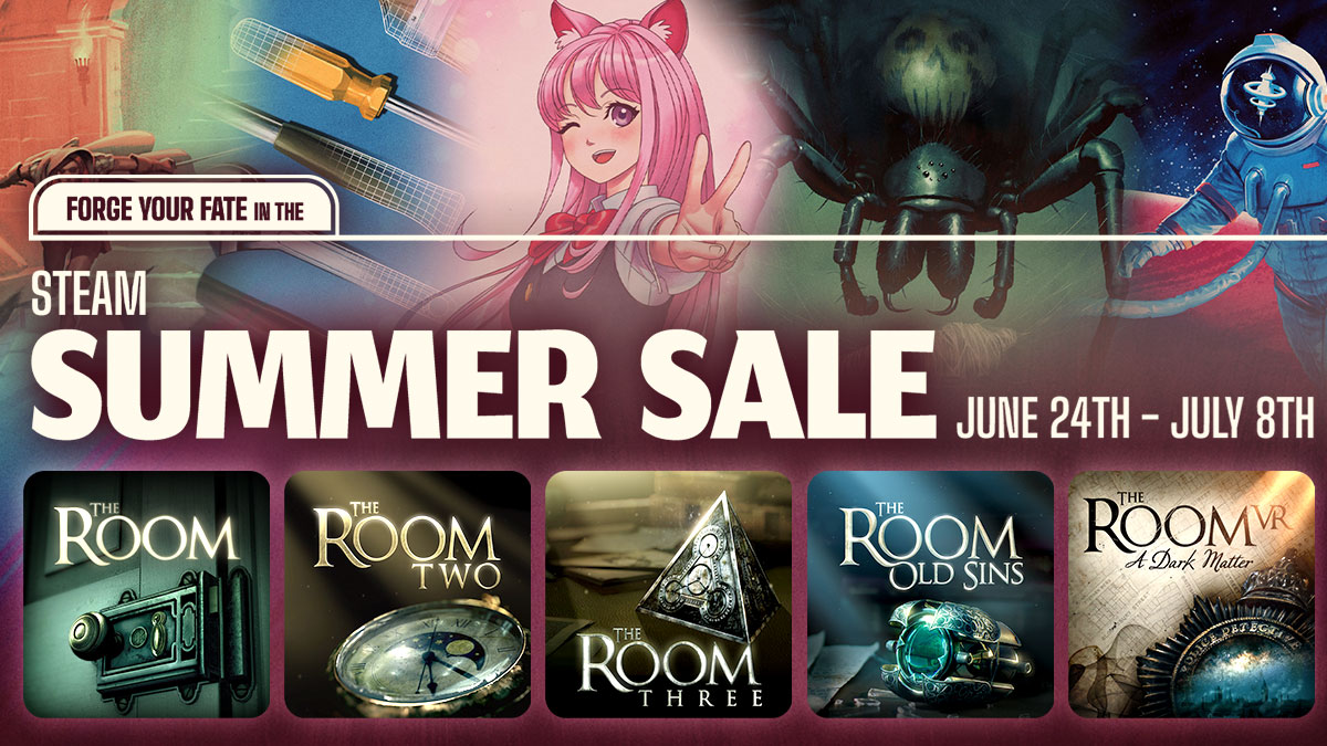 Fireproof_Games's tweet photo. Discover a new puzzle experience with The Room puzzle game series, up to 75% off in the Steam Summer Sale at the mo🥳! 
https://t.co/KT6GhfsVqO

#Steam #SteamSummerSale  #steamsummersale2021 https://t.co/ZgmcdJoS6f