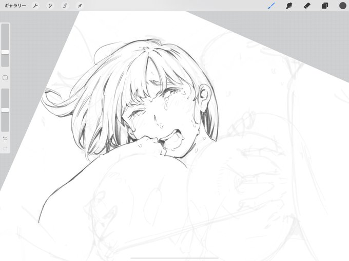 線画楽しいな♪ 