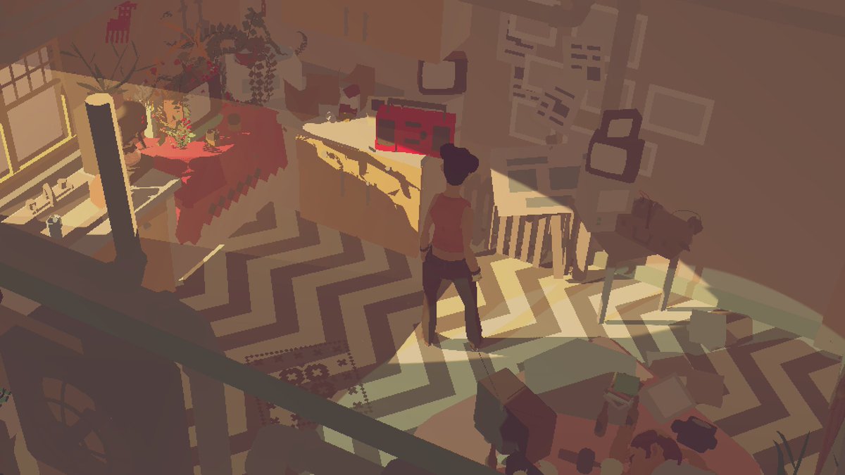 to_be_from's tweet photo. Whenever you feel lost on your journey through the dying town, you can go to Bree's house for clues. 🔍 

#BorealTenebrae - soon on #Switch and #Xbox ⬇️ https://t.co/kgCkI1Qdyj 

#indiegames #IndieGameDev #videogames #gaming #lowpoly #canadiangame #madewithunity https://t.co/m9B84VjzmN