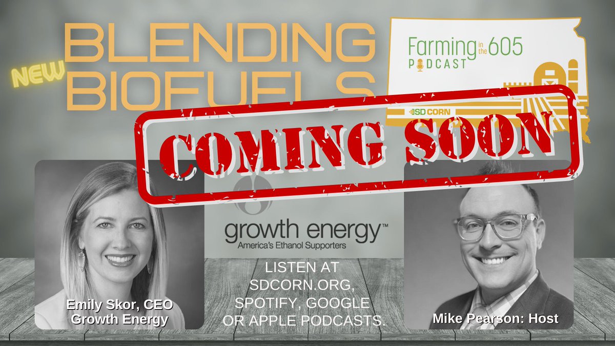 farminginthe605's tweet photo. Talk of global warming is only making this topic hotter! Blending #biofuels could be a significant solution to #climate change. @PearsonCattle gets the latest from @EmilySkor of @GrowthEnergy on our new episode that drops Monday at https://t.co/uwnaX5VjAd! https://t.co/HE96JSwToZ