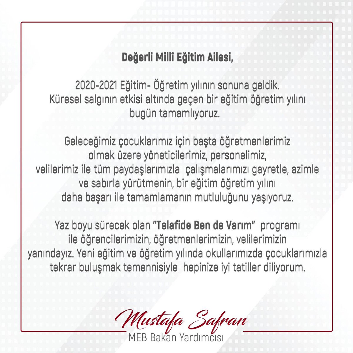 Mustafa SAFRAN (@safran1958) on Twitter photo 