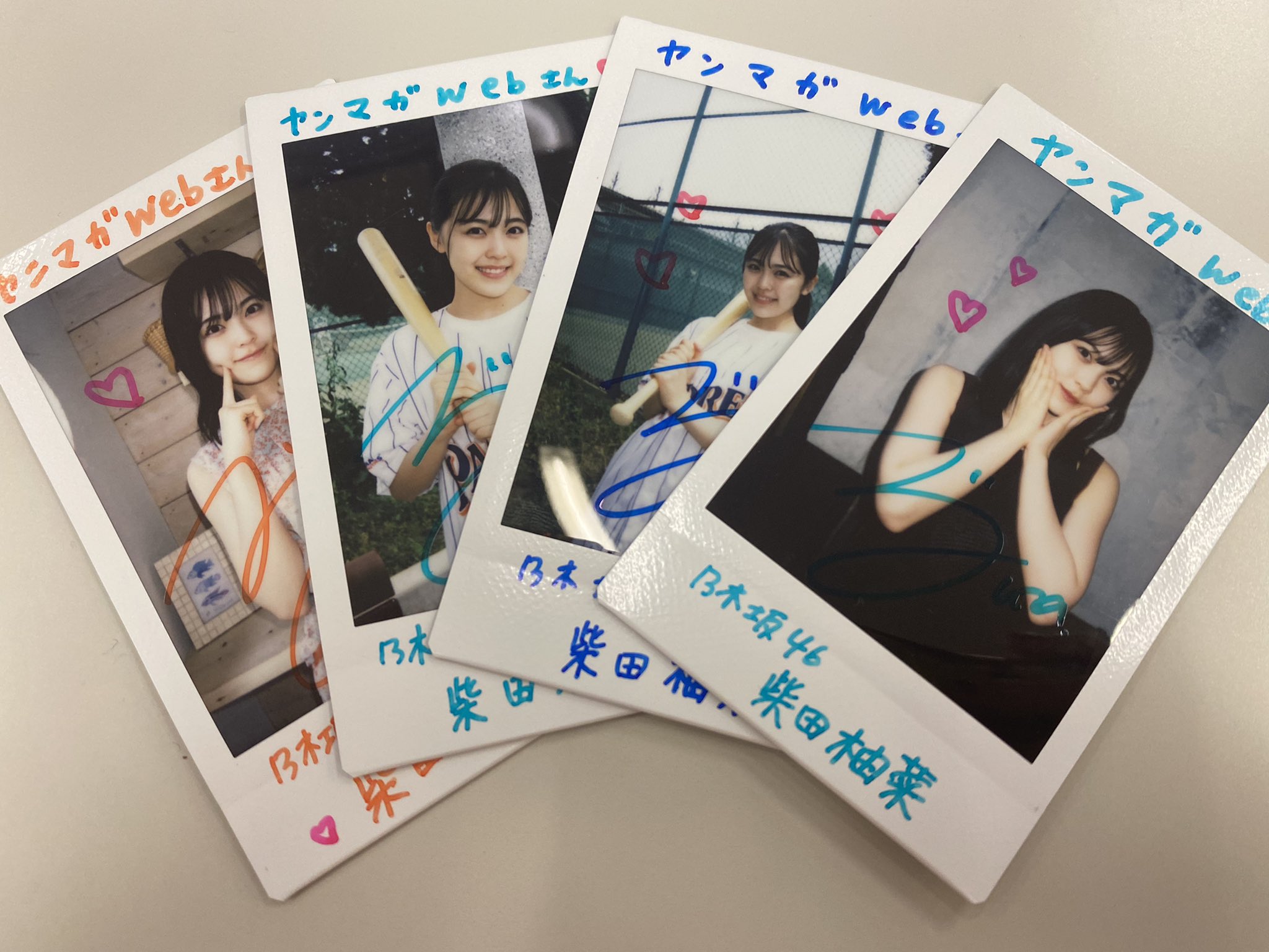 値下げしました❗️白石麻衣　サイン入り缶バッチ 乃木坂46 白石麻衣 5thバスラ デカ缶バッジ 直筆サイン入り