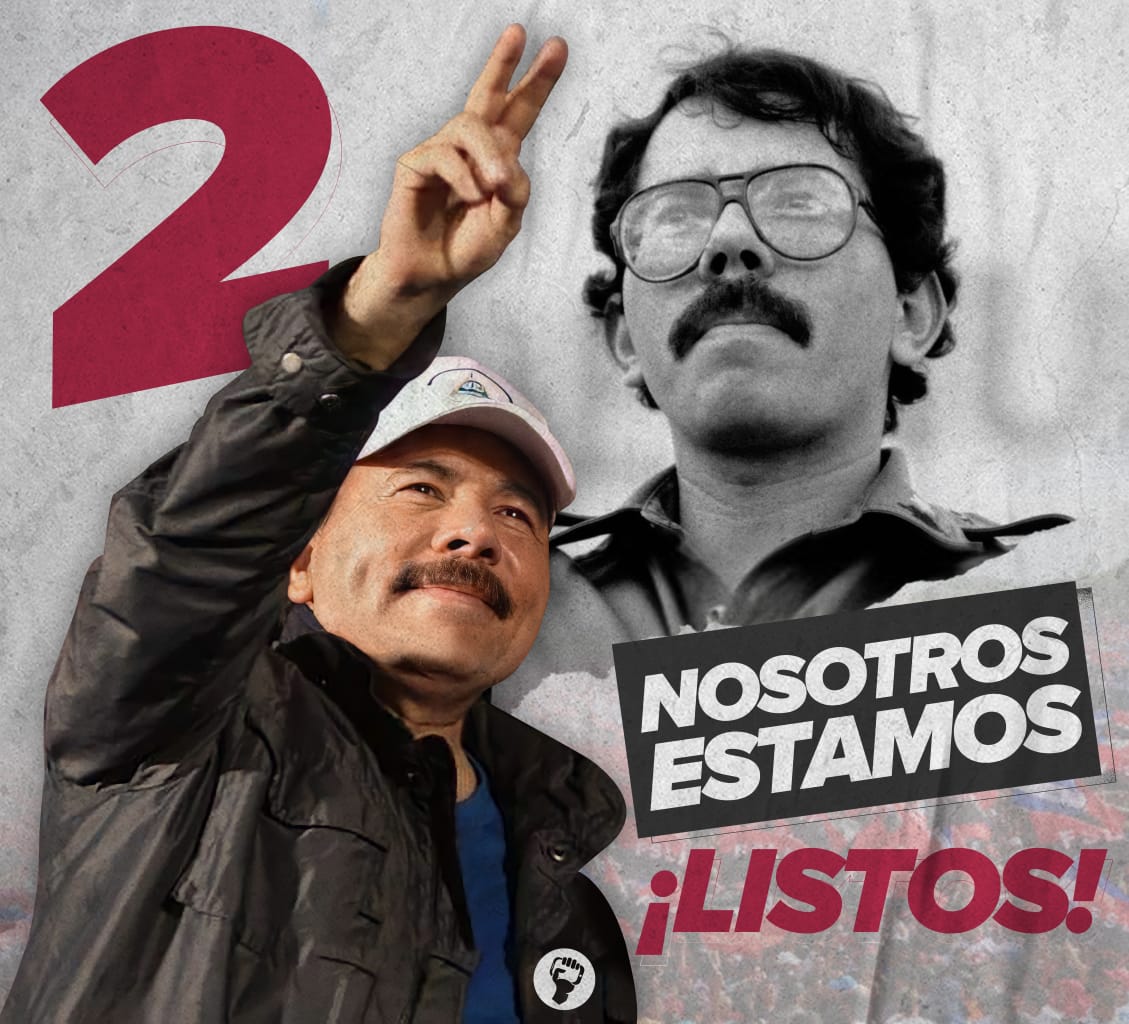 ❤️🖤 #Nicaragua y Su gente ya estamos listos, para votar en la 2️⃣, con Daniel y Rosario Nicaragua cambia diario.

Vamos a confirmar y ratificar el liderazgo del Comandante Daniel como el mejor presidente de la historia de Nicaragua. #JulioHeroico

#JulioCaminosDeVictorias