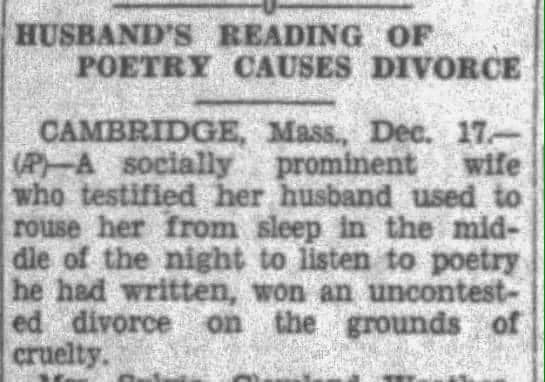 DECREE NOT SO NISI

Unsolicited Poetry 
without dispute
demands a Decree 
Absolute

<a href="/atilatstokbroka/">attilathestockbroker</a>