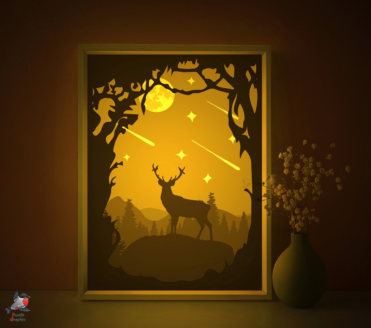 SweetieGraphics's tweet image. Deer Lightbox template

#papercut #papercraft #papercuttingart #etsyfinds #shadowbox #lightbox #svg #cricut #deer #forest #silhouette #landscapes #starfall #nature  #craftideas #diyideas #etsyfinds #etsyshop #EtsySocial