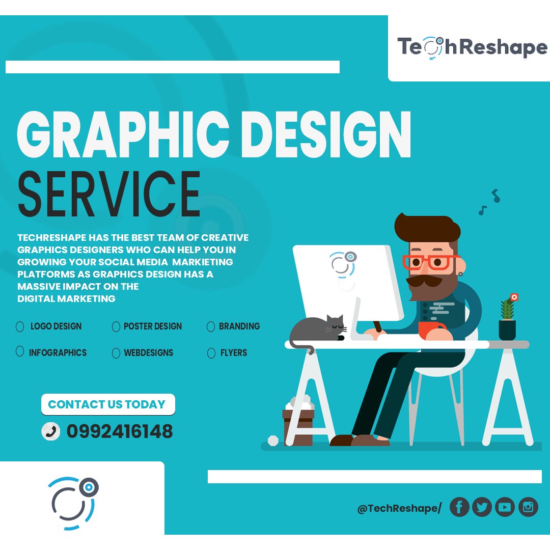 TechReshape's tweet image. Get your business branding by Tech Reshape and dominate your market in a new way.
#graphicdesign #TechReshape #graphicdesigner #branding
