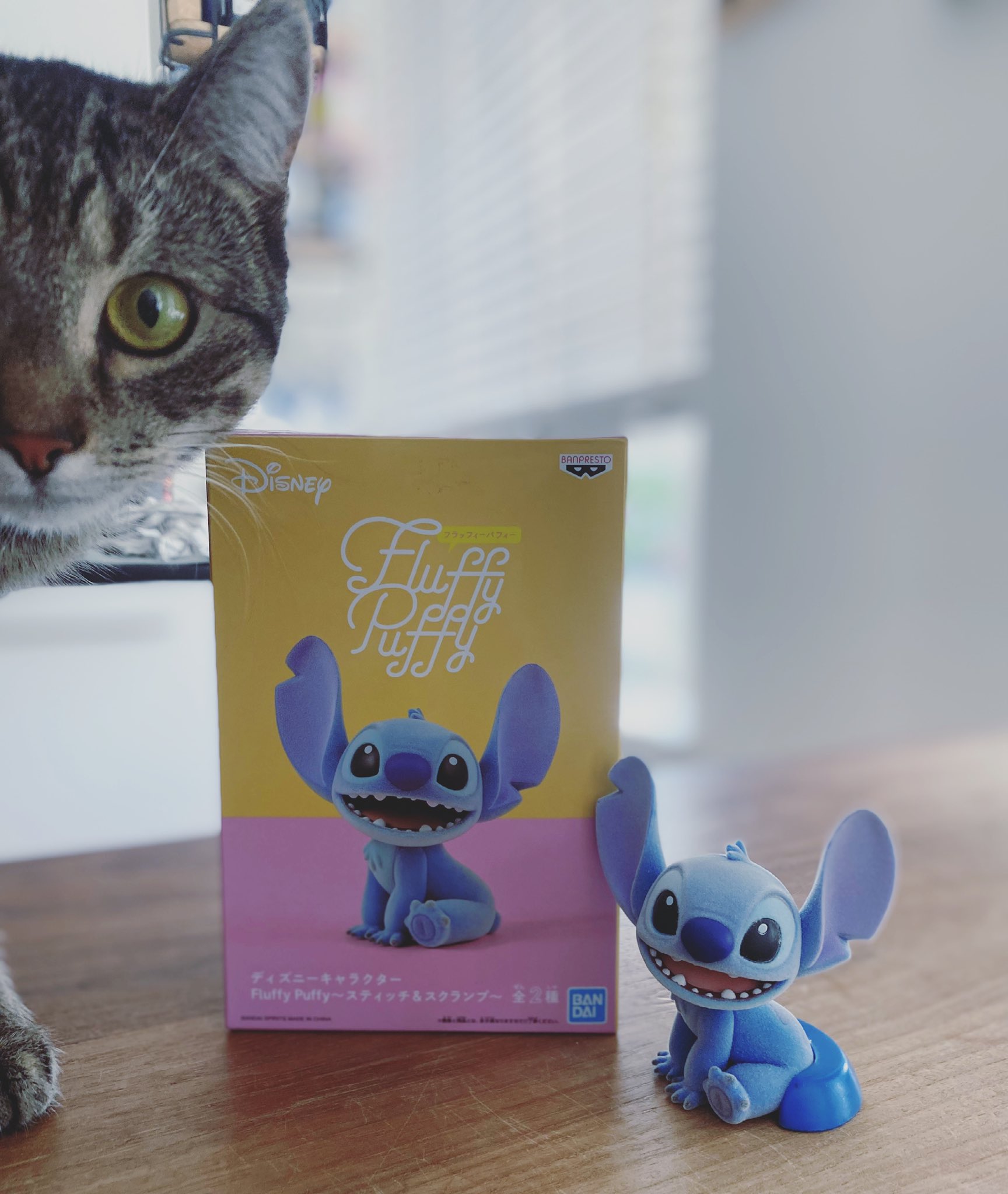 ディズニーキャラクター Fluffy Puffy～スティッチ＆スクランプ