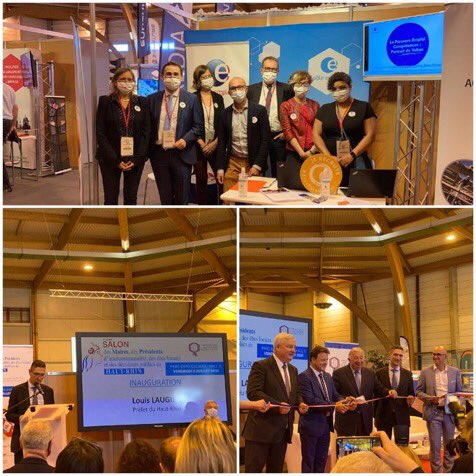 ▶️👍@poleemploi_GE #HautRhin avec les élus locaux au salon des maires du Haut-Rhin à #Colmar @Amhr68 ➡️ #TousMobilisés pour l’emploi des territoires ! #PlanDeRelance @Prefet68