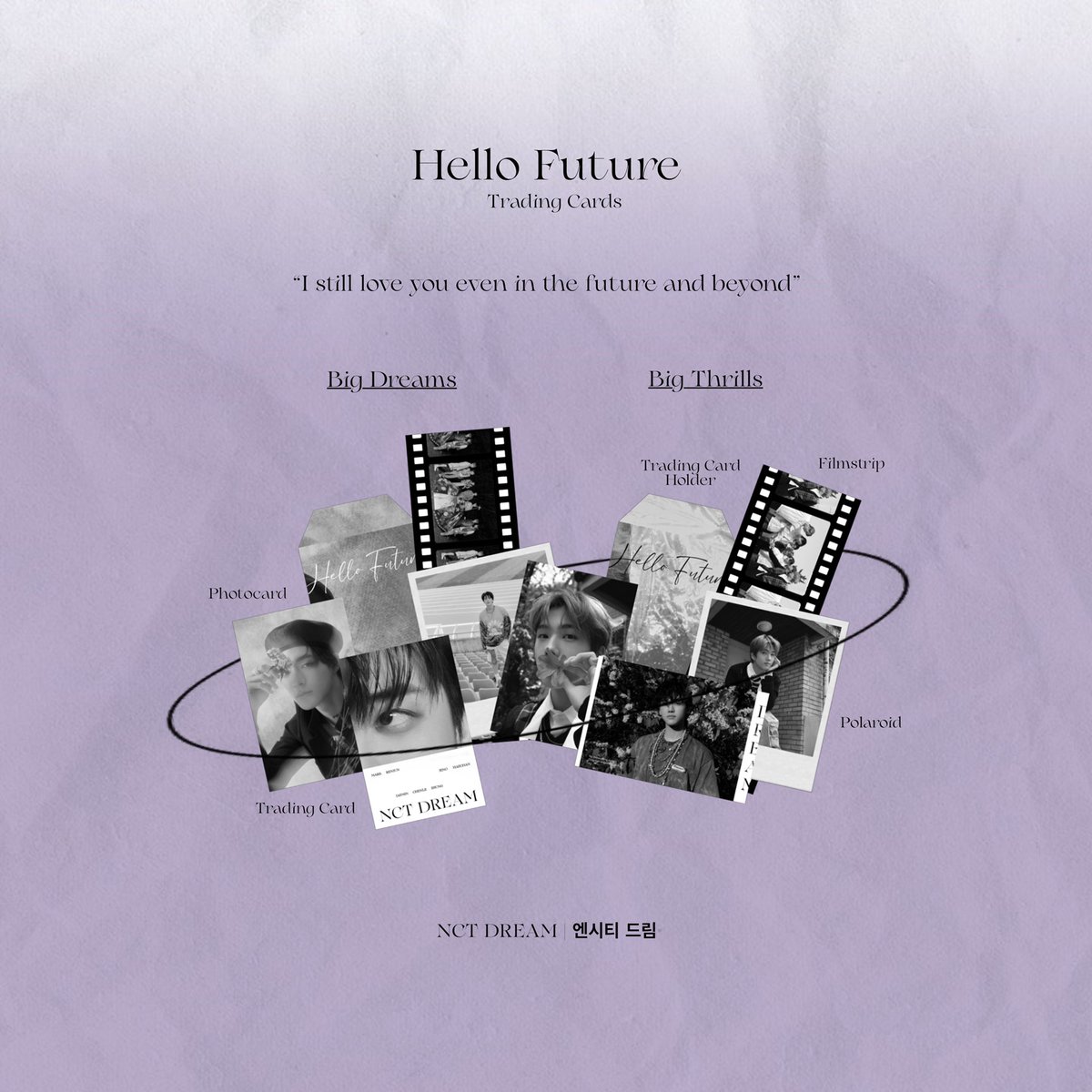 289studio's tweet photo. HELLO FUTURE TRADING CARDS
by 289studio

Content Details;
- TC holder 
- Photocards
[Random 1 out of 7 (each version)]
- Trading Cards
[Random 1 out of 7 (each version)]

Product Details;
- Ukuran 8,5 x 5,5cm
- Laminasi Glossy

[Details can be seen on this thread] https://t.co/MkIB2lRZuP