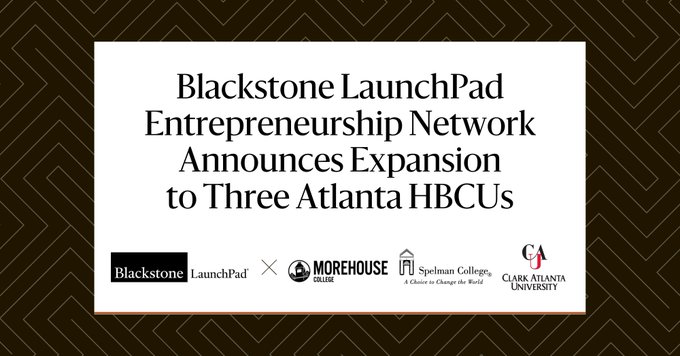Spelman College, along with <a href="/CAU/">Clark Atlanta University</a>  and <a href="/Morehouse/">Morehouse College</a> College, announces a new partnership with <a href="/BXLaunchPad/">Blackstone LaunchPad</a> to make the development of entrepreneurial skills more accessible to students in the Atlanta University Center Consortium. Read more: bit.ly/3hdbXRH