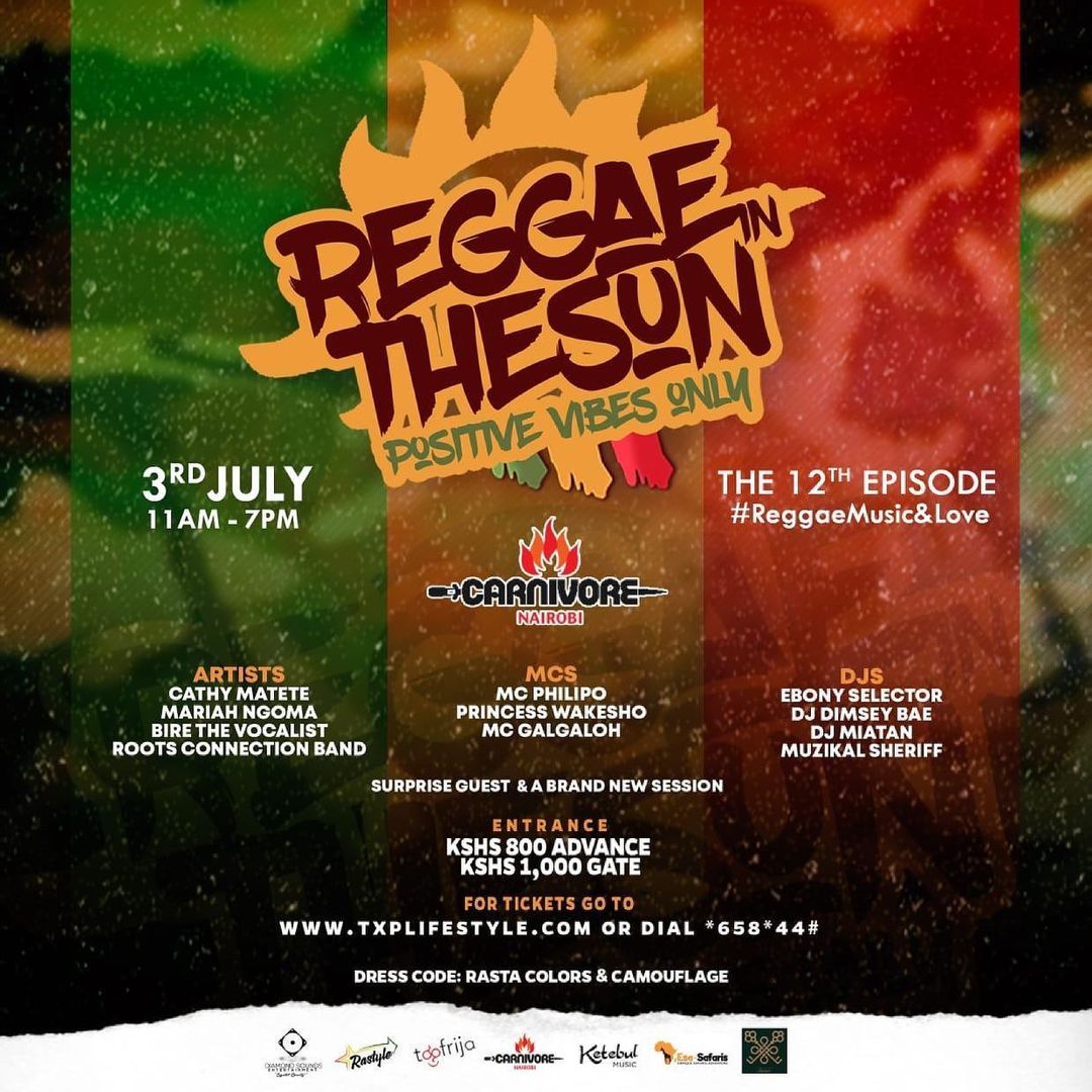 VybezRadioKE's tweet photo. It's going down tomorrow! π₯ Mko tayari? #ReggaeInTheSun #ReggaeMusic&Love @RastyleRepublik @NaziziHirji @MuzikalSheriff #CeaseNSekkleParty https://t.co/LQYFc5zCdc