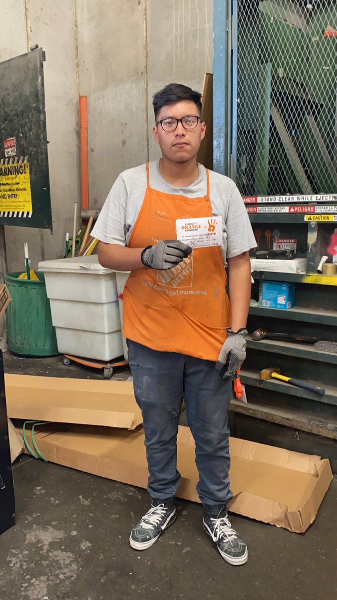 Caught frank orange handed using proper PPE while throwing out trash thank you for working safe in our store ! <a href="/howardhafkin/">Howard Hafkin</a> <a href="/sheehang632/">George Sheehan</a> <a href="/mariadilascio1/">Maria Dilascio</a> <a href="/rush01sis/">Selena Jimenez</a>