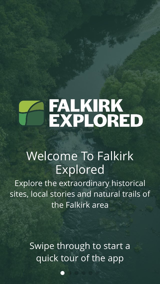 Well done Denny High School and Denny &amp; Dunipace Heritage Society on the launch of the Falkirk Explored App.