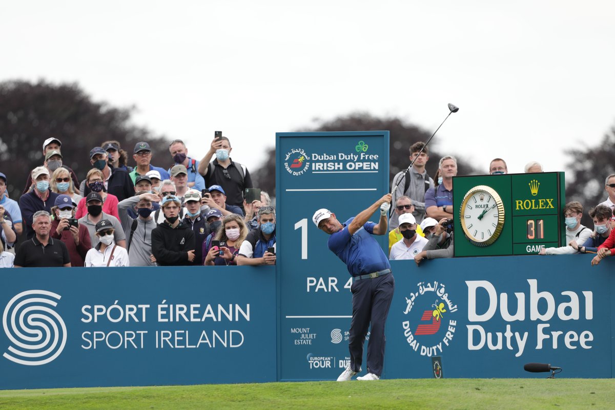 It was nice to play in front of the home crowds. It was a pity I didn't give them a bit more to cheer about. @DDFIrishOpen @EuropeanTour <a href="/GolfMountJuliet/">Mount Juliet Estate Golf Club</a>
