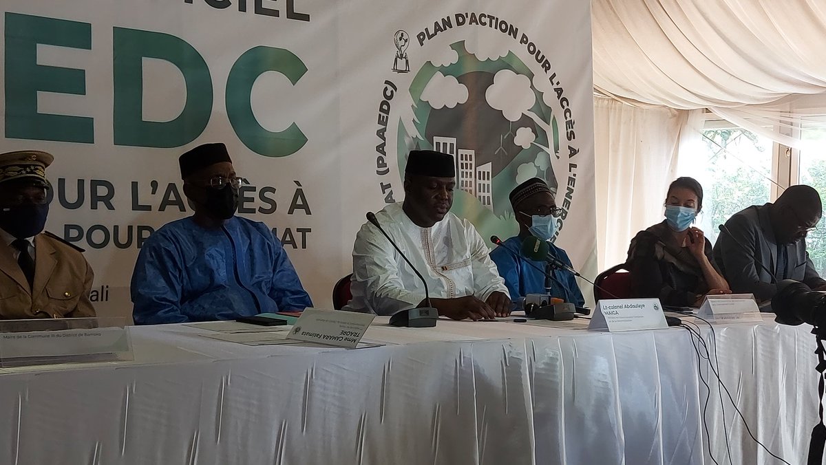 Cérémonie de Lancement Officiel de l'élaboration du Plan d'Action Accès Énergie Durable pour le Climat "PAAEDC" du District de Bamako présidée par le ministre de l'Administration Territoriale et des collectivités au Parc National du Mali!
<a href="/CoMOSSAfrica/">Covenant of Mayors in Sub-Saharan Africa</a> 
<a href="/matd_mali/">Ministère de l'Administration Territoriale - MALI</a> 
<a href="/mwadidie/">Mahamoudou WADIDIE</a>