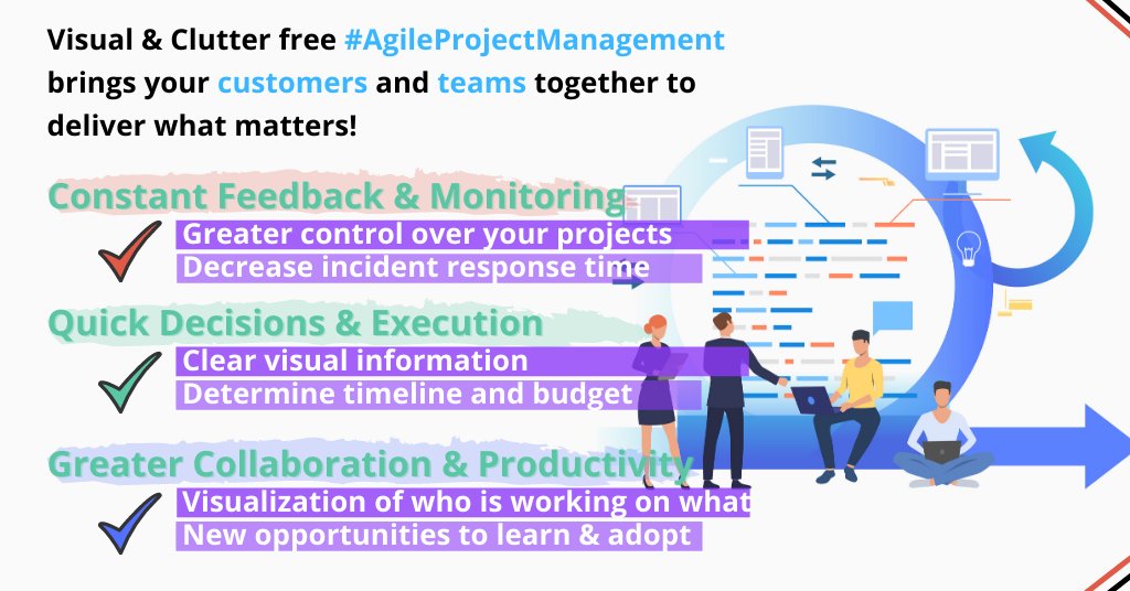 TheOrangescrum's tweet image. #AgileScrum as a process #Framework deals with #ProjectPriorities, changes, prioritizing, and managing #ProjectManagement challenges.

@TheOrangescrum is one such #ScrumGenius aimed at resolving complex sprint, product backlog issues, and much more!

Orangescrum.com