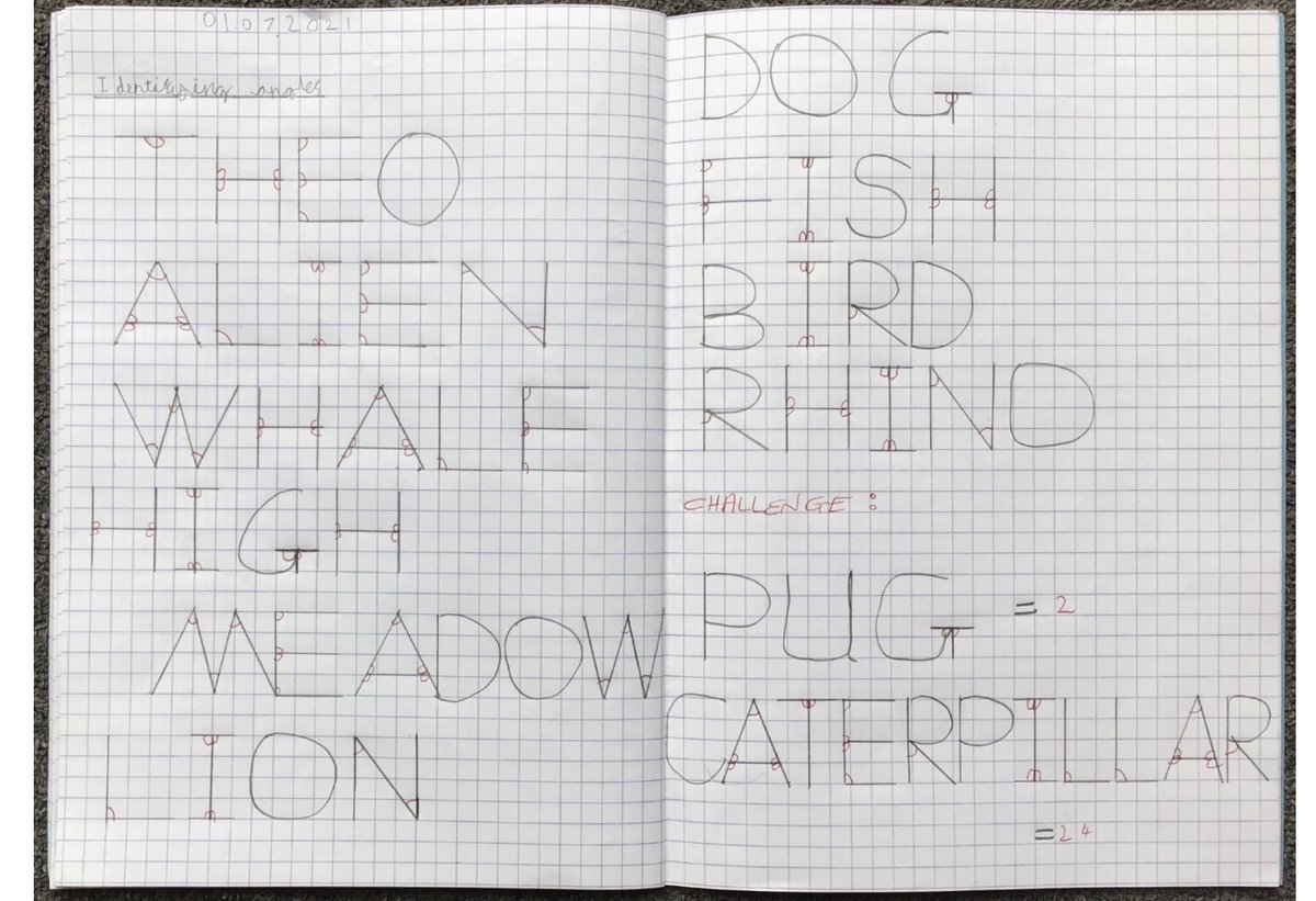 Garbett_HMCS's tweet image. Lesson 1 of our new maths unit, taught online... we have all got it 👏🏻 you may notice, if we can get Harry Potter into the work... then we will ⚡️🤣 @HMC_School #Geometry #IdentifyingAngles #MathsEveryoneCan #HarryPotterMad #remotelearning 2/5