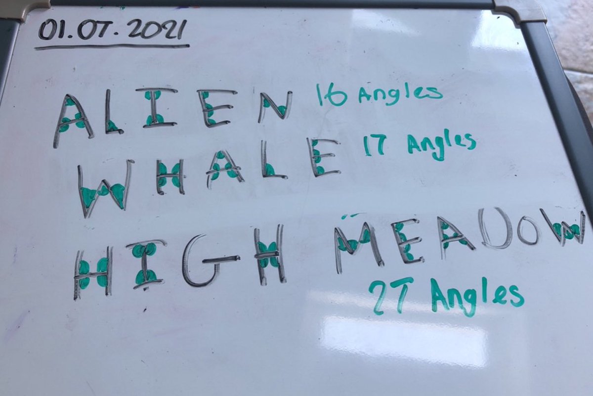Garbett_HMCS's tweet image. Lesson 1 of our new maths unit, taught online... we have all got it 👏🏻 you may notice, if we can get Harry Potter into the work... then we will ⚡️🤣 @HMC_School #Geometry #IdentifyingAngles #MathsEveryoneCan #HarryPotterMad #remotelearning 2/5