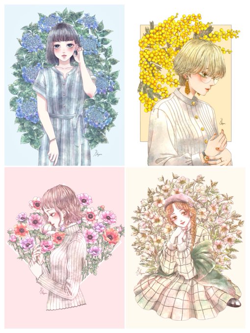 花と女の子のtwitterイラスト検索結果 花と女の子のtwitterイラスト検索結果
