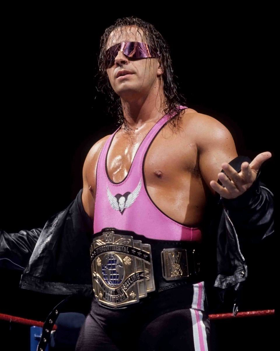 Happy birthday To The Greatest of All Time Bret hart 