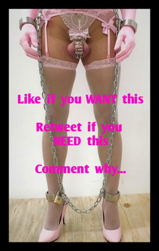 SissyFemAC's tweet photo. oh to be a sissy slave.... https://t.co/XOI2AXWd7J