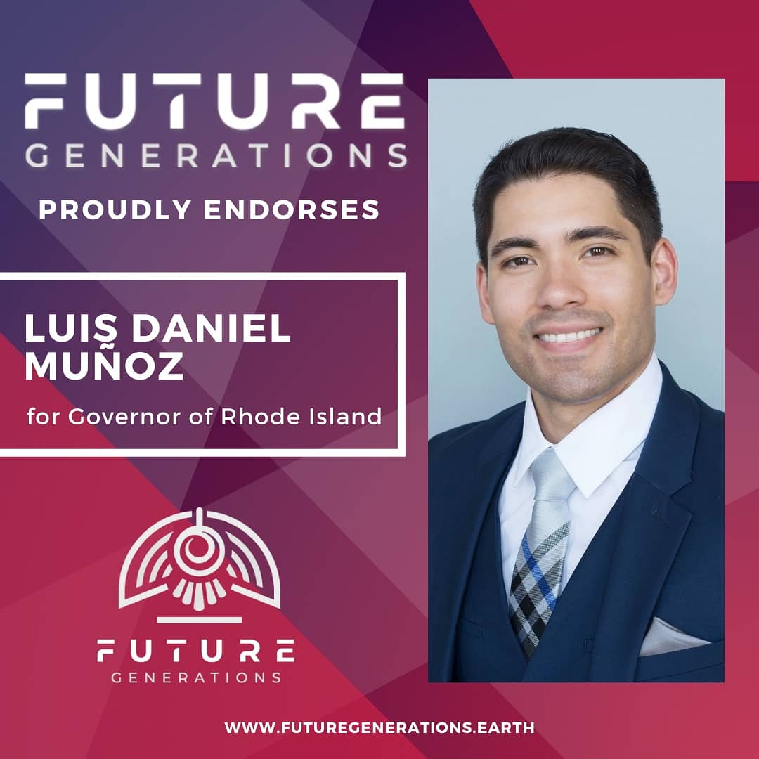 FutureGenPAC's tweet photo. Political change, takes political courage. We are proud to endorse and join Dr. @LuisDanielMun0z in building #PeoplePoweredProgress across Rhode Island!
Help us launch a winning campaign:
https://t.co/h1cweLaWX4
#forthefuture #RIpol #progressive #luisdanielmunoz #HelloGovernor https://t.co/YdU74qopgF