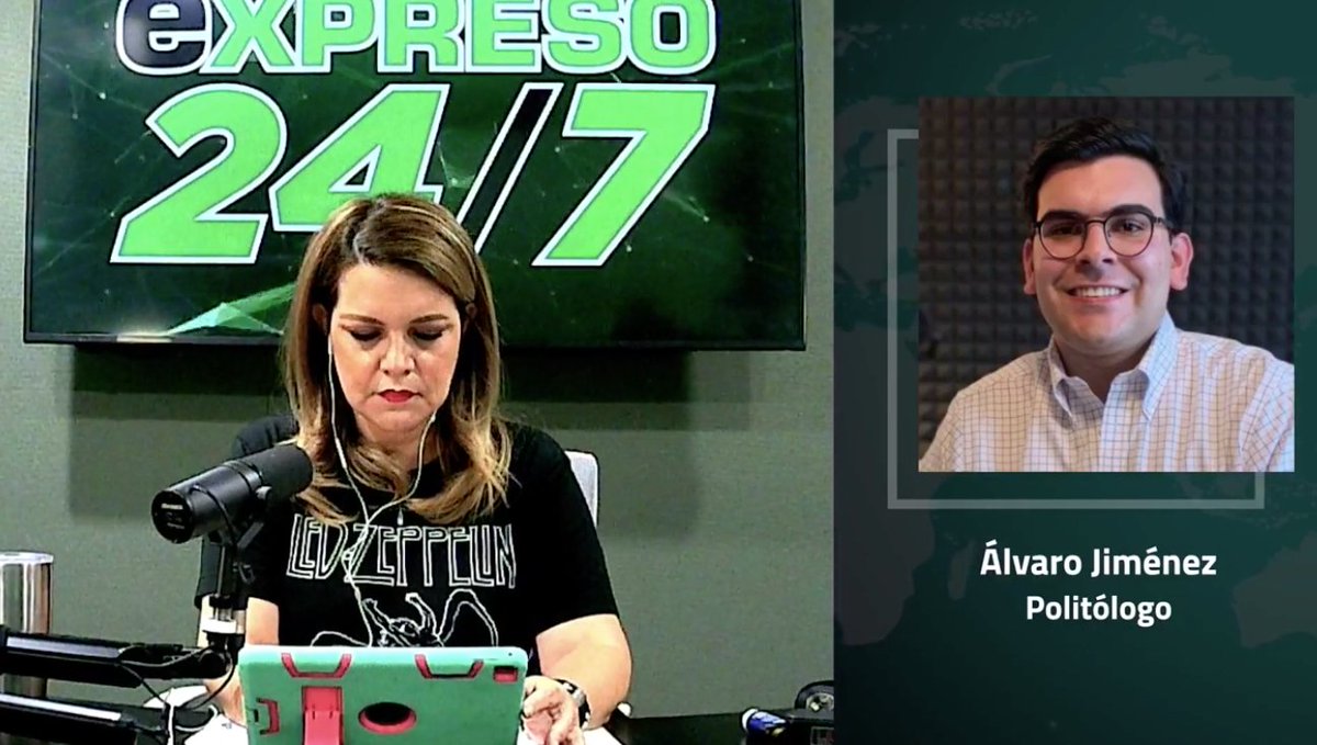 Expresoweb's tweet photo. El politólogo @ajimenezcanale, hace un análisis en vivo en @expreso24_7 con @cynthiagarama de las diputaciones de representación proporcional de quienes integrarán la LXIII legislatura del Congreso Local correspondiente al período 2021-2024 ➡️https://t.co/y4EsrpPSRu https://t.co/pTk9t4nB71